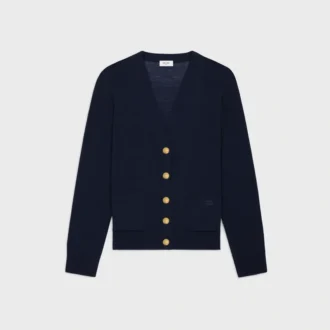 Triomphe-Strickjacke aus feiner Wolle