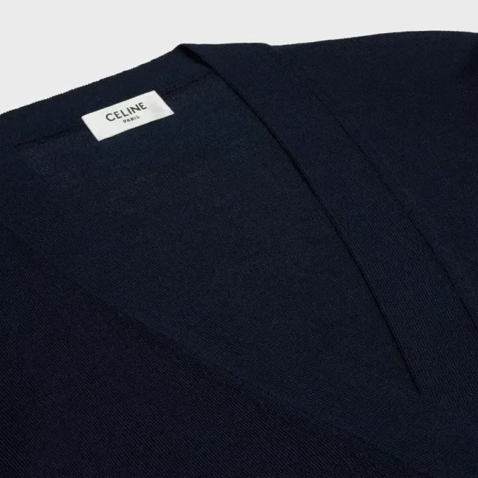 Triomphe-Strickjacke aus feiner Wolle