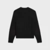 Triomphe-Strickjacke aus Kaschmir mit Zopfmuster