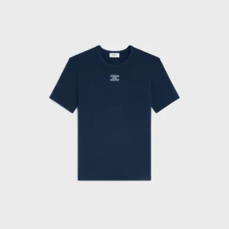 Triomphe T-Shirt aus geripptem Baumwolljersey Triomphe T-Shirt aus geripptem Baumwolljersey