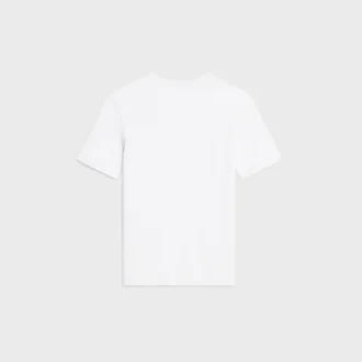 Triomphe T-Shirt aus geripptem Baumwolljersey