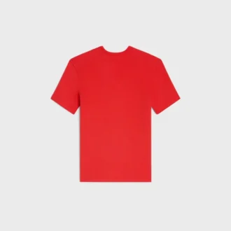 Triomphe T-Shirt aus geripptem Baumwolljersey