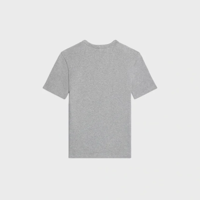 Triomphe T-Shirt aus geripptem Baumwolljersey Triomphe T-Shirt aus geripptem Baumwolljersey