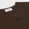 Triomphe T-Shirt aus geripptem Baumwolljersey