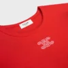 Triomphe T-Shirt aus geripptem Baumwolljersey