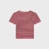 Triomphe T-Shirt aus gestreiftem Jersey Triomphe T-Shirt aus gestreiftem Jersey
