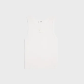 Triomphe Tanktop aus gerippter Baumwolle