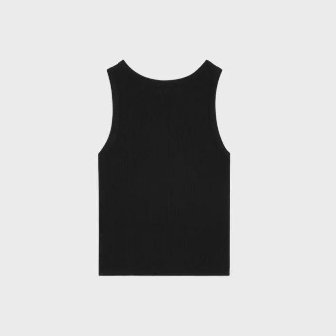 Triomphe Tanktop aus gerippter Baumwolle