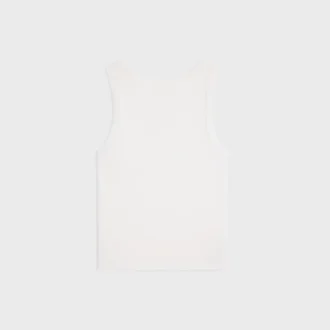 Triomphe Tanktop aus gerippter Baumwolle