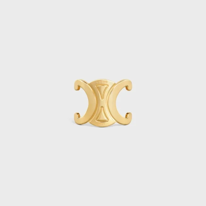 Triomphe-Taschenring aus Metall