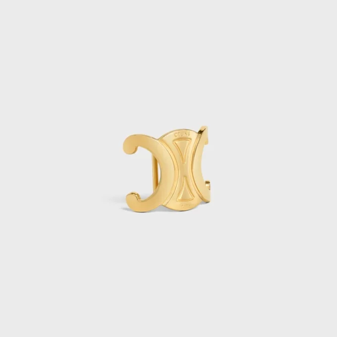 Triomphe-Taschenring aus Metall