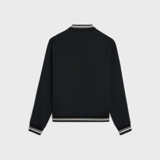 Triomphe Teddy-Jacke aus Double-Face-Jersey