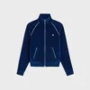 Triomphe-Trainingsjacke aus Samt-Jersey