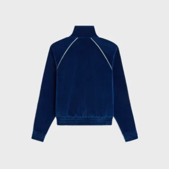 Triomphe-Trainingsjacke aus Samt-Jersey Triomphe-Trainingsjacke aus Samt-Jersey