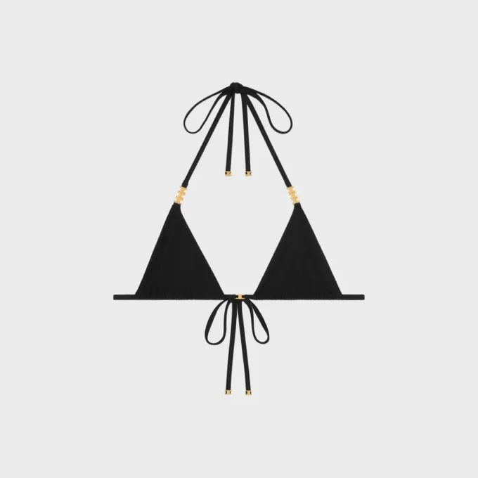 Triomphe Triangle Top aus mattem Jersey Triomphe Triangle Top aus mattem Jersey