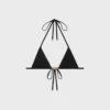Triomphe Triangle Top aus mattem Jersey Triomphe Triangle Top aus mattem Jersey