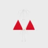Triomphe Triangle Top aus mattem Jersey Triomphe Triangle Top aus mattem Jersey