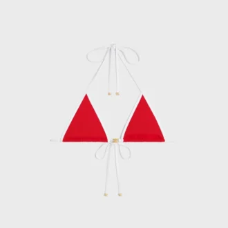 Triomphe Triangle Top aus mattem Jersey Triomphe Triangle Top aus mattem Jersey