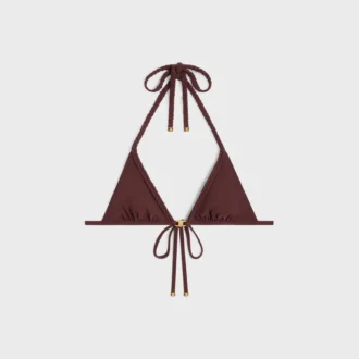 Triomphe Triangle Top aus mattem Jersey Triomphe Triangle Top aus mattem Jersey