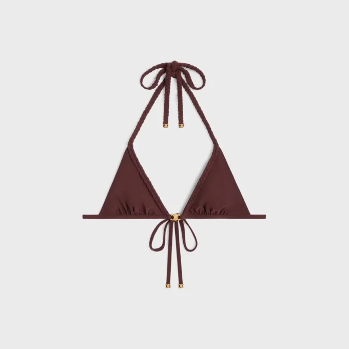 Triomphe Triangle Top aus mattem Jersey Triomphe Triangle Top aus mattem Jersey