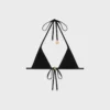 Triomphe Triangle Top aus mattem Jersey