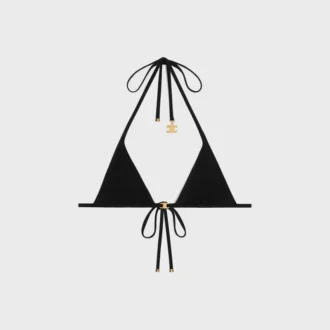 Triomphe Triangle Top aus mattem Jersey