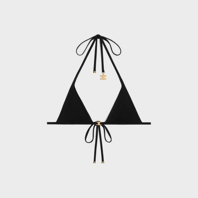 Triomphe Triangle Top aus mattem Jersey