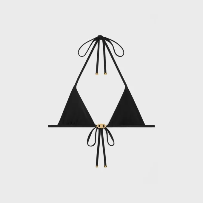 Triomphe Triangle Top aus mattem Jersey Triomphe Triangle Top aus mattem Jersey