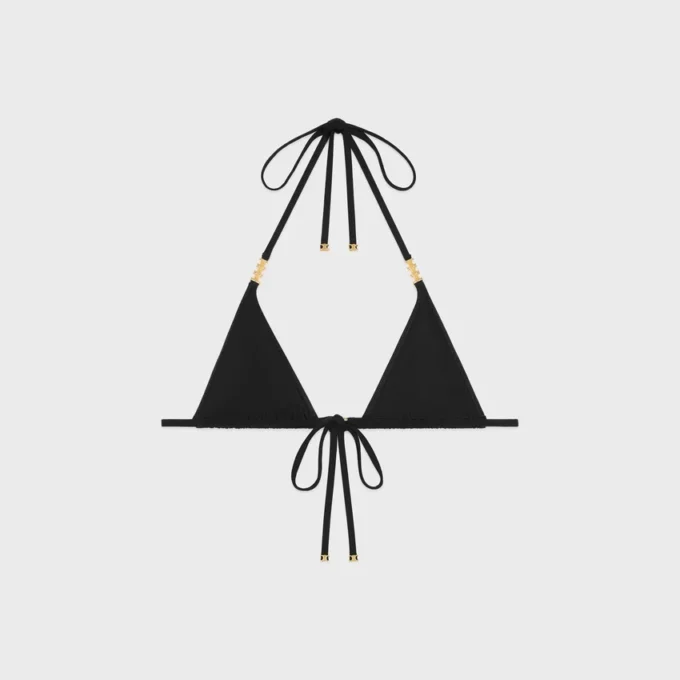 Triomphe Triangle Top aus mattem Jersey Triomphe Triangle Top aus mattem Jersey