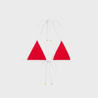 Triomphe Triangle Top aus mattem Jersey Triomphe Triangle Top aus mattem Jersey