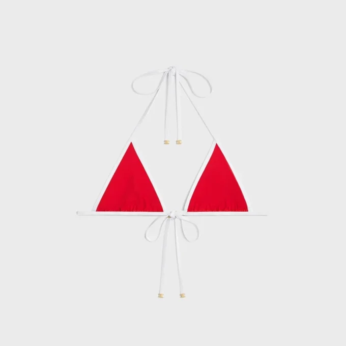 Triomphe Triangle Top aus mattem Jersey Triomphe Triangle Top aus mattem Jersey