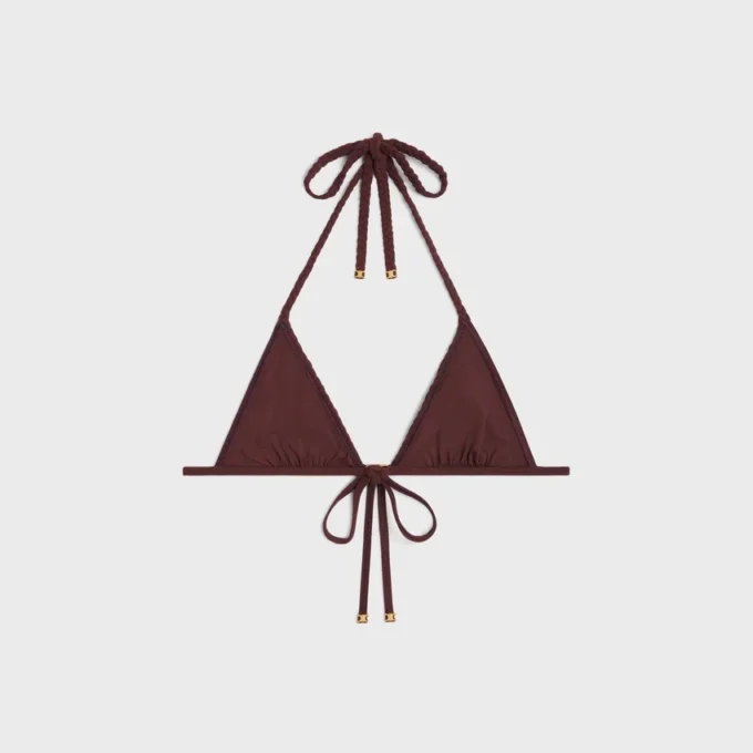 Triomphe Triangle Top aus mattem Jersey Triomphe Triangle Top aus mattem Jersey