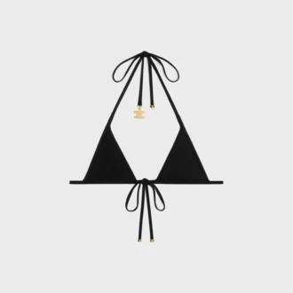 Triomphe Triangle Top aus mattem Jersey