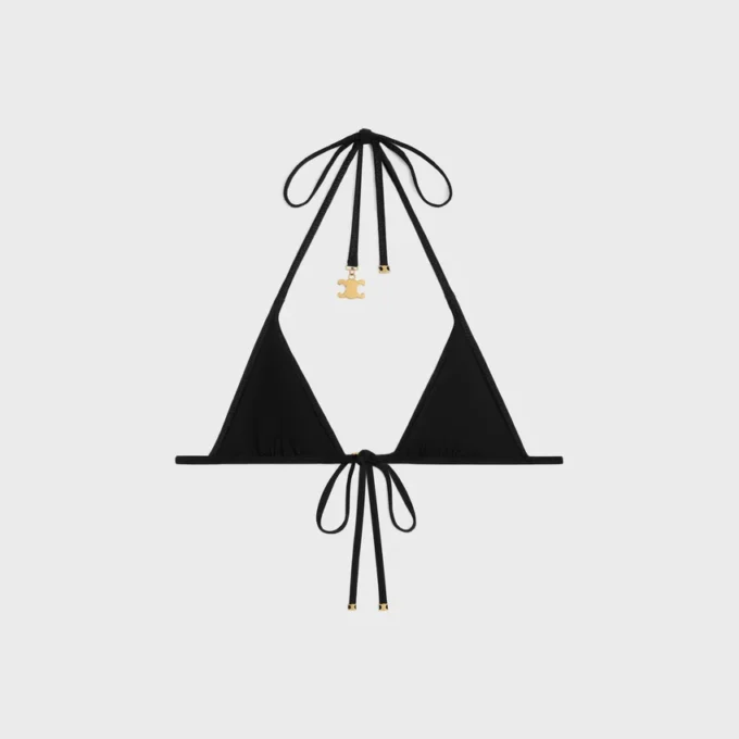 Triomphe Triangle Top aus mattem Jersey
