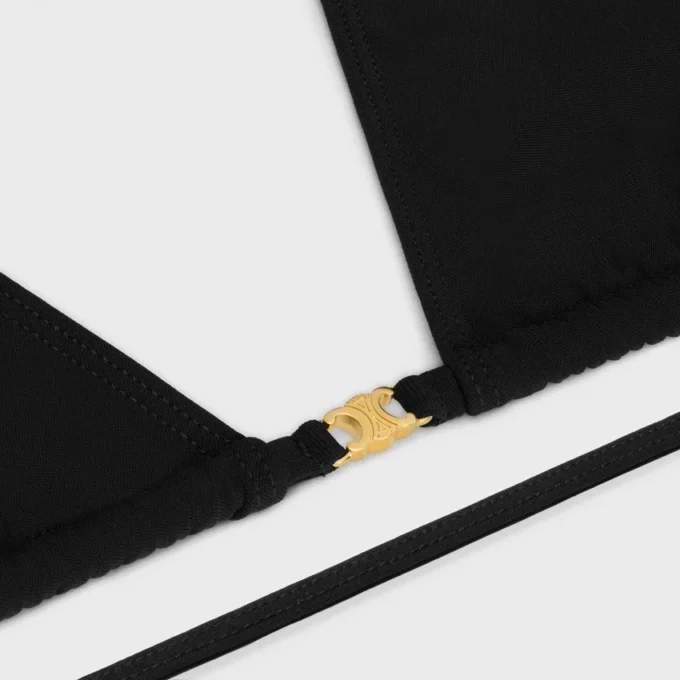 Triomphe Triangle Top aus mattem Jersey Triomphe Triangle Top aus mattem Jersey
