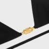 Triomphe Triangle Top aus mattem Jersey Triomphe Triangle Top aus mattem Jersey