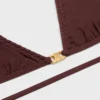 Triomphe Triangle Top aus mattem Jersey Triomphe Triangle Top aus mattem Jersey
