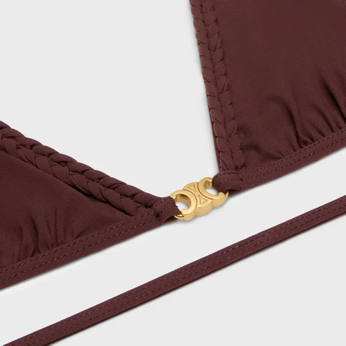 Triomphe Triangle Top aus mattem Jersey Triomphe Triangle Top aus mattem Jersey