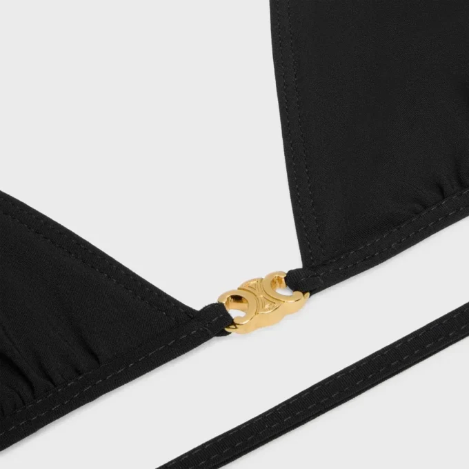 Triomphe Triangle Top aus mattem Jersey