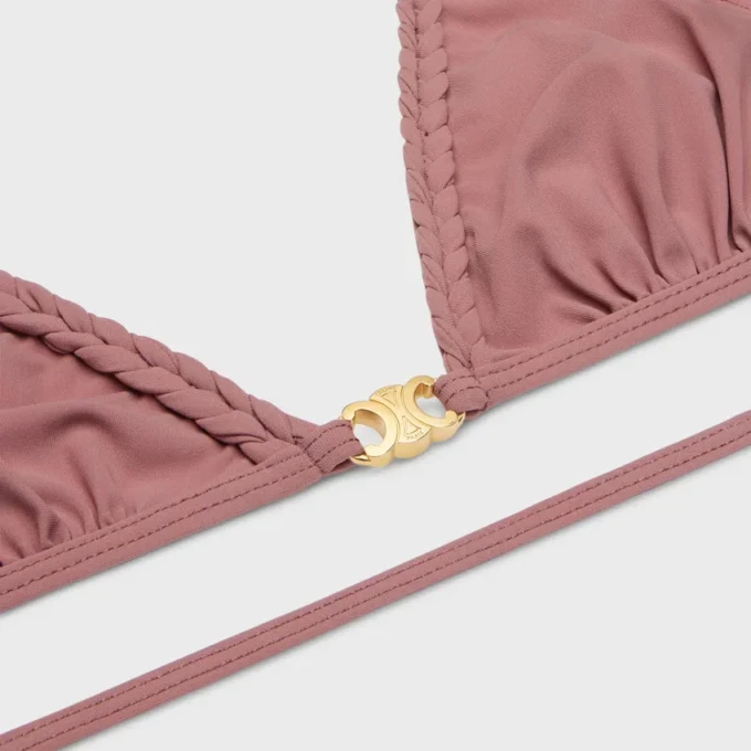 Triomphe Triangle Top aus mattem Jersey