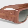 Triomphe Xl 01 Sonnenbrille aus Acetat Triomphe Xl 01 Sonnenbrille aus Acetat