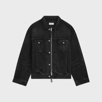 Truckerjacke aus Baumwoll-Denim