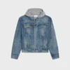 Truckerjacke aus Baumwoll-Denim Truckerjacke aus Baumwoll-Denim