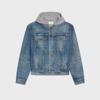 Truckerjacke aus Baumwoll-Denim Truckerjacke aus Baumwoll-Denim