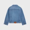 Truckerjacke aus Baumwoll-Denim