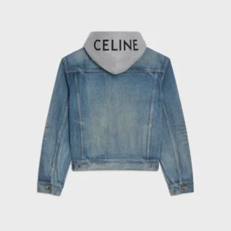 Truckerjacke aus Baumwoll-Denim Truckerjacke aus Baumwoll-Denim