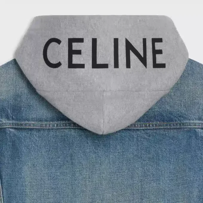 Truckerjacke aus Baumwoll-Denim Truckerjacke aus Baumwoll-Denim