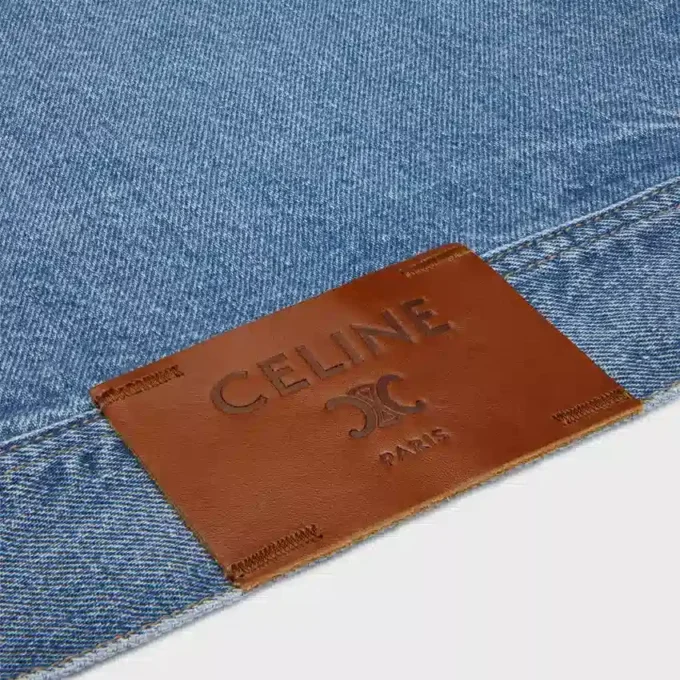Truckerjacke aus Baumwoll-Denim