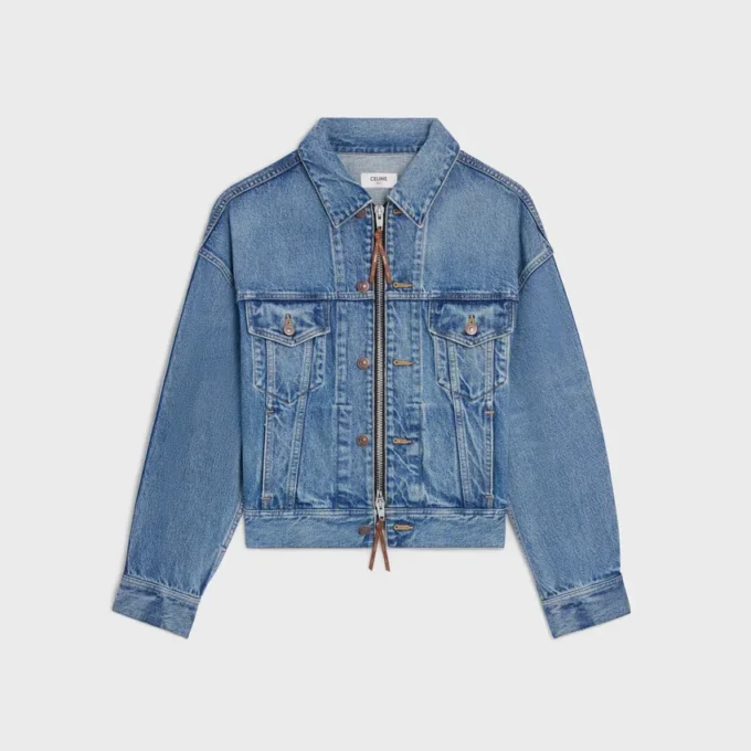 Truckerjacke aus Denim Truckerjacke aus Denim