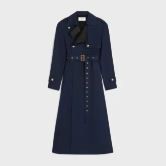 Tux-Trenchcoat aus Baumwoll- und Wollgabardine Tux-Trenchcoat aus Baumwoll- und Wollgabardine